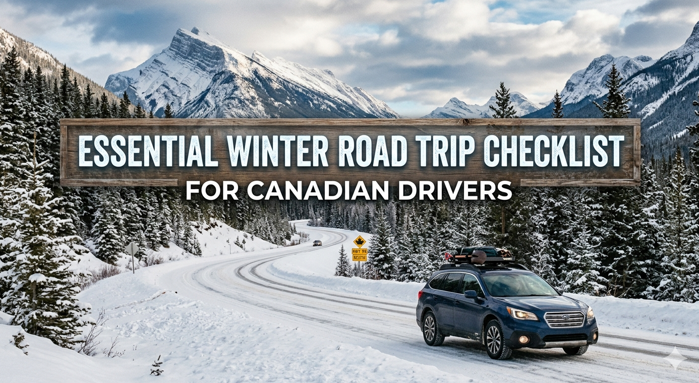 Essential Winter Road Trip Checklist for Canadian Drivers