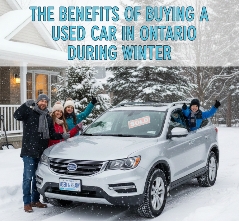 The Benefits of Buying a Used Car in Ontario During Winter